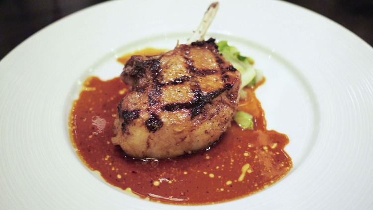 Black Foot Pork Chop (c.1860); Pointy cabbage, Robert Sauce