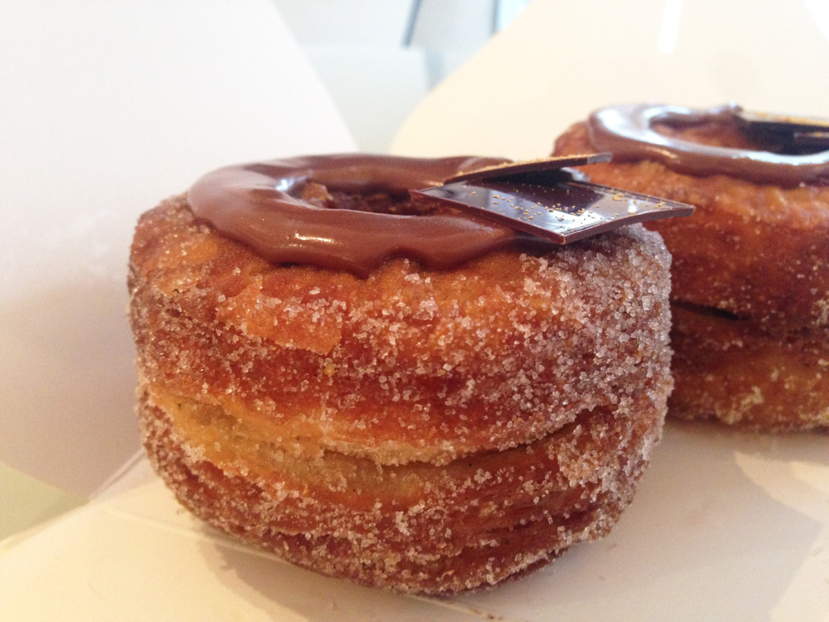 Cronut - croissant and doughnut hybrid